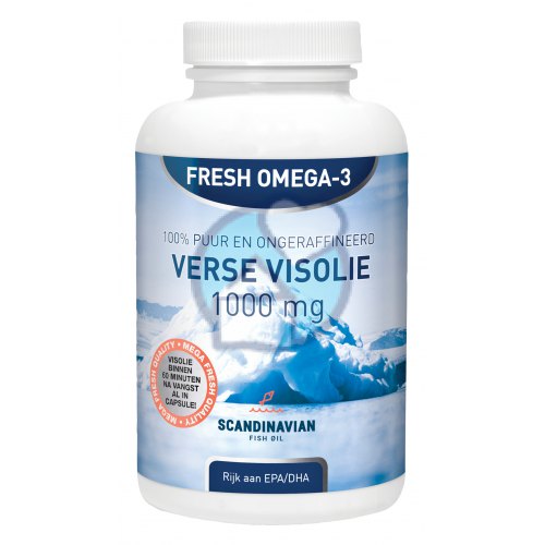 Fresh Omega3 Verse Visolie 1000 mg Natusor 180 softgels kopen