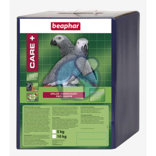 Beaphar Care+ Grijze Roodstaart Papegaai 10000 gram