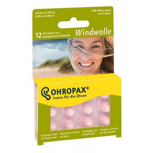 Ohropax Oordopjes Wol 12 Stücke