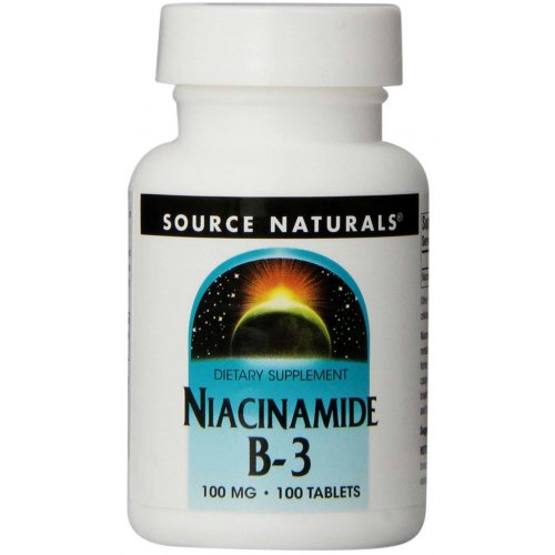 Source Naturals Niacinamide 100 mg 100 Tabletten