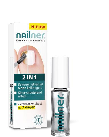 Nailner Kalknagelkwastje 2-in-1