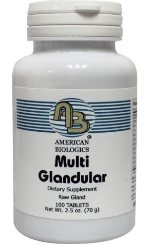 American Biologics Multi Glandular 100 tabletten