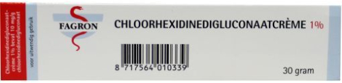 Fagron Chloorhexidinedigluconaatcrème 1% 30 gram