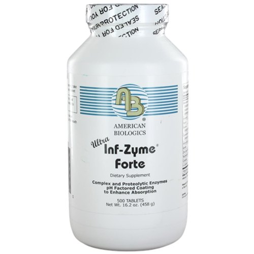American Biologics Inf-Zyme Forte Ultra 500 tablets