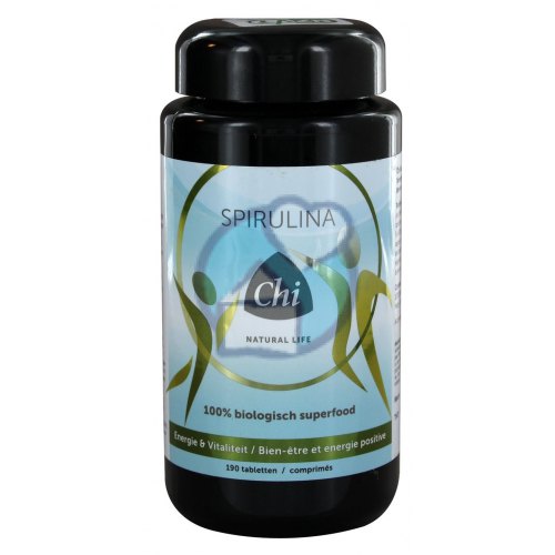 190 tabletten Chi Spirulina Biologisch NZVT