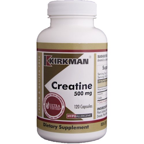 120 capsules Kirkman Creatine 500 mg