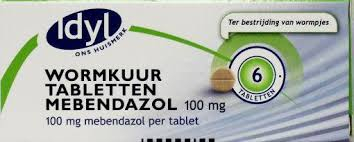 Mebendazol 100 mg tabletten