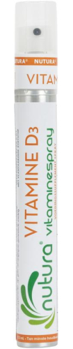 Nutura Vitaminenspray Vitamine D3 Liposomaal 25 mcg 14,4 Ml