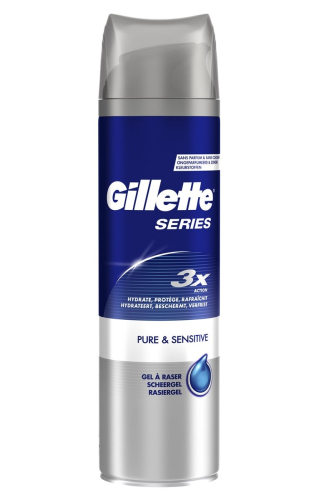 Gillette Series Pure & Sensitive Scheergel 200 ml