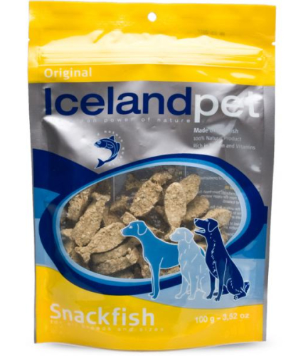 100 gram Icelandpet Snackfish Dog Treat Original