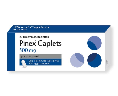 Pinex Paracetamol 500 mg 20 tablets