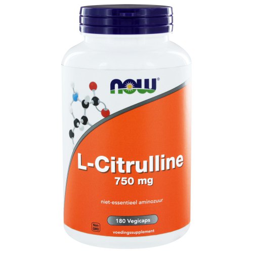 180 Kapseln NOW L-Citrulline 750 mg