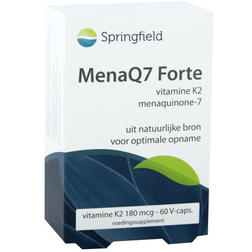 60 capsules Springfield MenaQ7 Forte 180 mcg