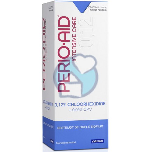Perio Aid Mondspoeling Intensive Care 0,12% Chloorhexidine + 0,05% OPC 500 Ml