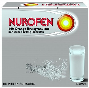 Nurofen Nurofen 400 mg Orange Bruisgranulaat 10 Sachets