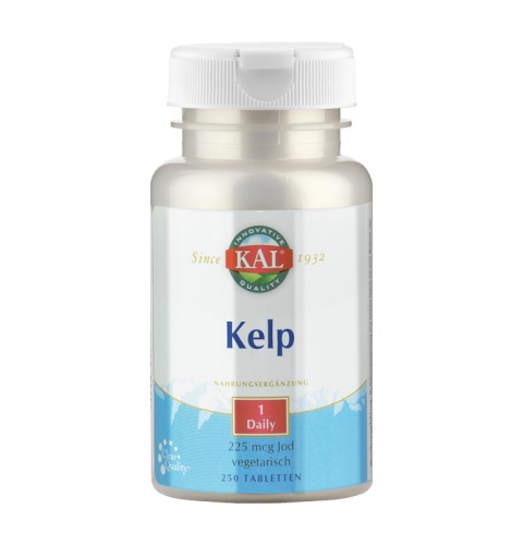 250 tabletten KAL Kelp Jodium 225 mcg