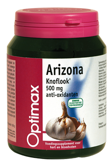 Optimax Arizona Knoflook met Antioxidanten 170 tabletten