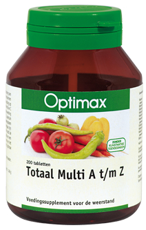 200 tablets Optimax Totaal Multi A-Z