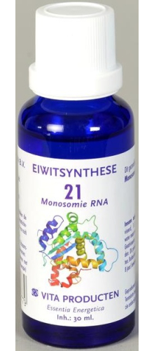Vita Producten Eiwitsynthese 21 Monosomie RNA