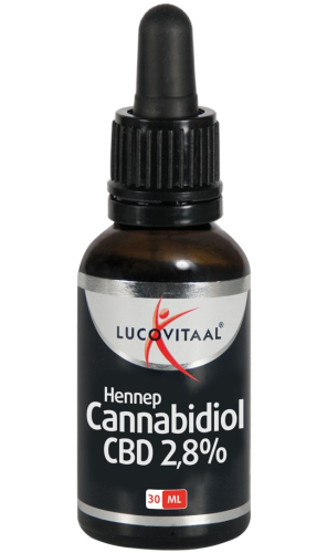 Lucovitaal Cannabidiol CBD Hennep 2,8% 30 ml