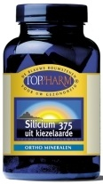 Toppharm Silicium 375 uit Kiezelaarde 120 Kapseln