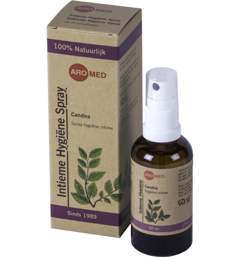 50 ml Aromed Intieme Hygiƫne Spray Candira 100% Natuurlijk