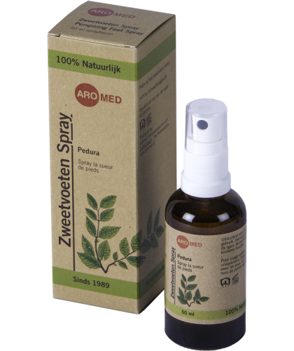 Aromed Zweetvoeten Spray Pedura 100% Natuurlijk