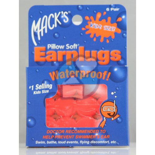 Macks Mack's Earplugs Kids Size 6 couple