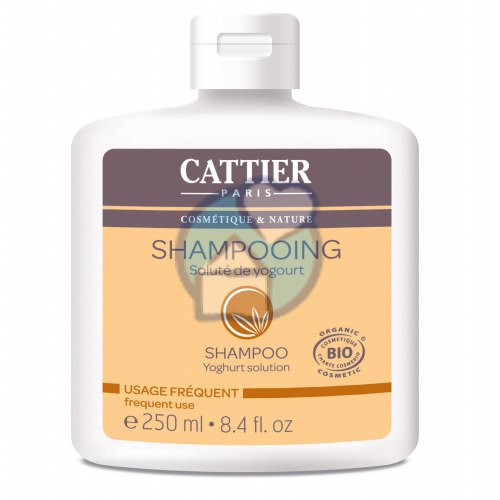 Cattier Shampoo Dagelijks Gebruik Yoghurt