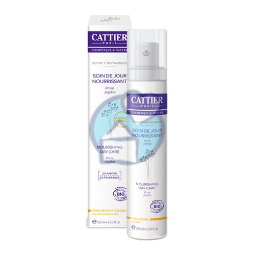 Cattier Vochtinbrengende Dag Creme Droge en Gevoelige Huid