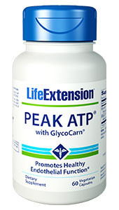 Life Extension PEAK ATP with GlycoCarn 60 capsules