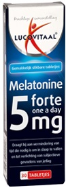 Lucovitaal Melatonine Forte 5 mg One a Day 30 tablets