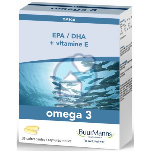 Buurmanns Omega 3 36 Kapseln