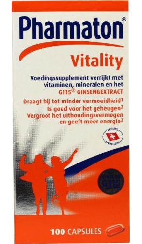 Pharmaton Vitality 100 Kapseln