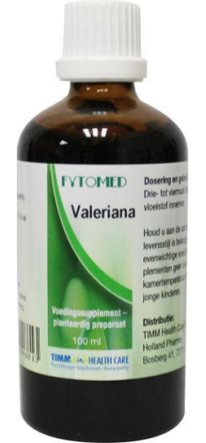 100 Ml Fytomed Valeriaan Biologisch