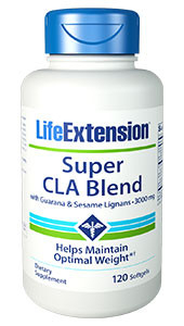 Life Extension Super CLA Blend with Guarana and Sesame Lignans 120 Softgels