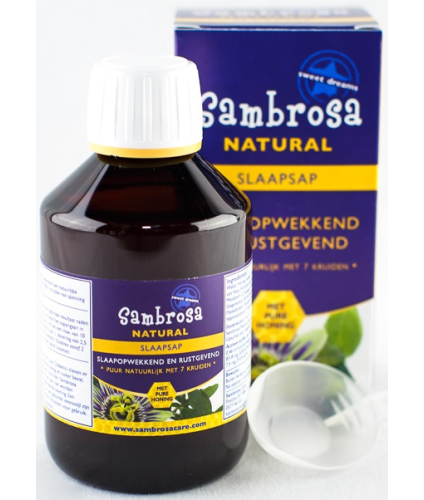 Sambrosa Slaapdranken Sambrosa Natural Slaapsap 200 Ml