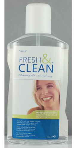 Vitint Fresh & Clean Mondwater 500 ml