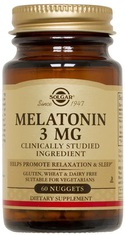 Solgar Melatonin 3 mg 60 tablets