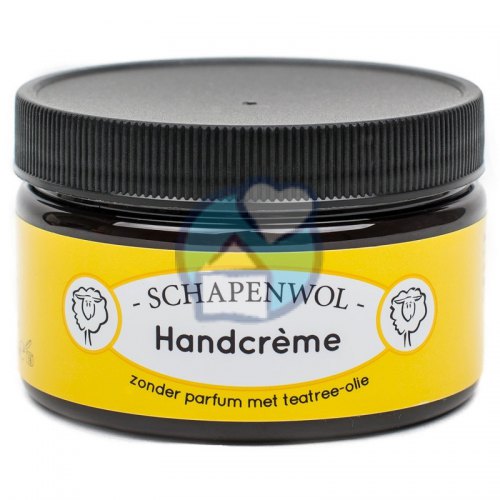 De Noordkroon Texel Schapenwol Handcrème Zonder Parfum met Teatree-Olie 100 ml