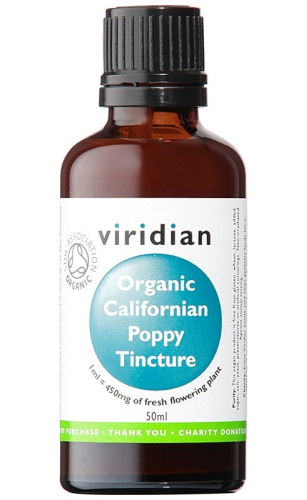50 ml Viridian Californian Poppy Tincture Biologisch