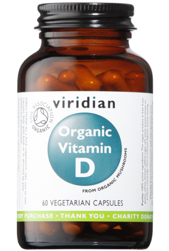Vitamin D2 400 IU Organic Viridian 60 capsules kopen Gezondheid aan huis