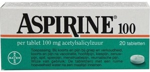 20 tabletten Bayer Aspirine 100