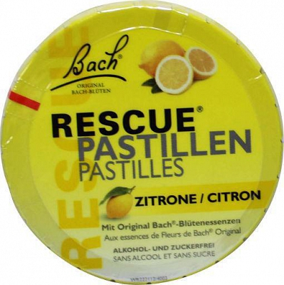 50 gram Bach Rescue Pastilles Citroen
