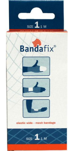 Bandafix Elastisch Netverband Nr 1 Pols-Hand 1 Meter