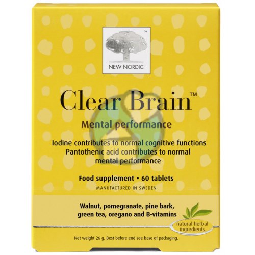60 Tabletten New Nordic Clear Brain
