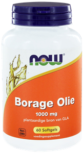 60 Kapseln NOW Borage Olie 1000 mg
