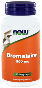 60 Vegicaps NOW Bromelaine 500 mg
