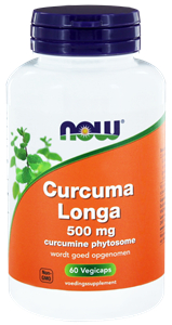 60 Kapseln NOW Curcuma Longa 500 mg