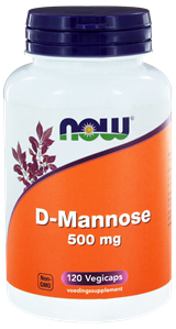 120 Vegicaps NOW D-Mannose 500 mg